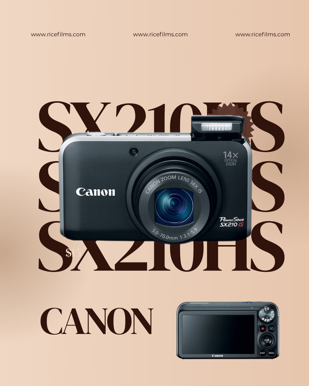 Canon sx210hs