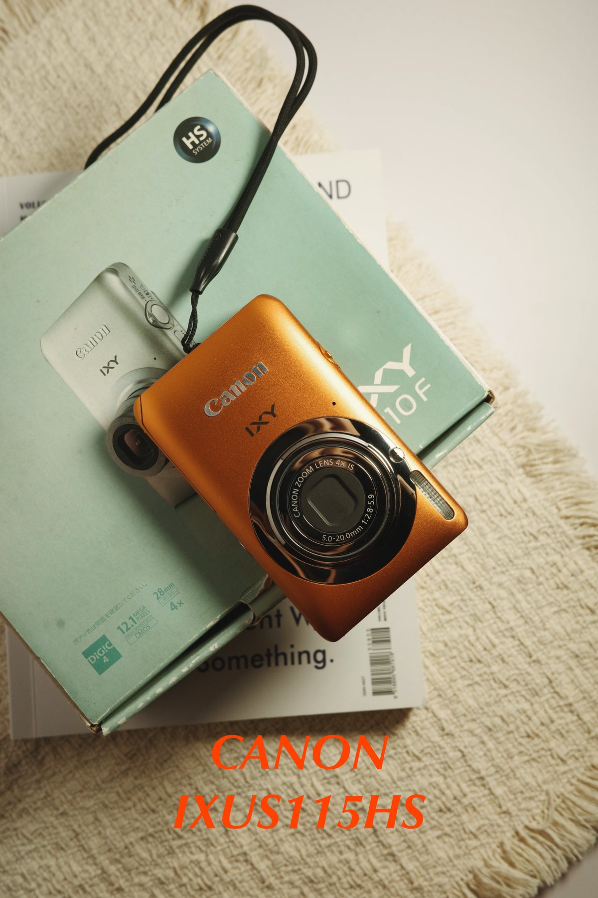 Canon ixus115hs with box