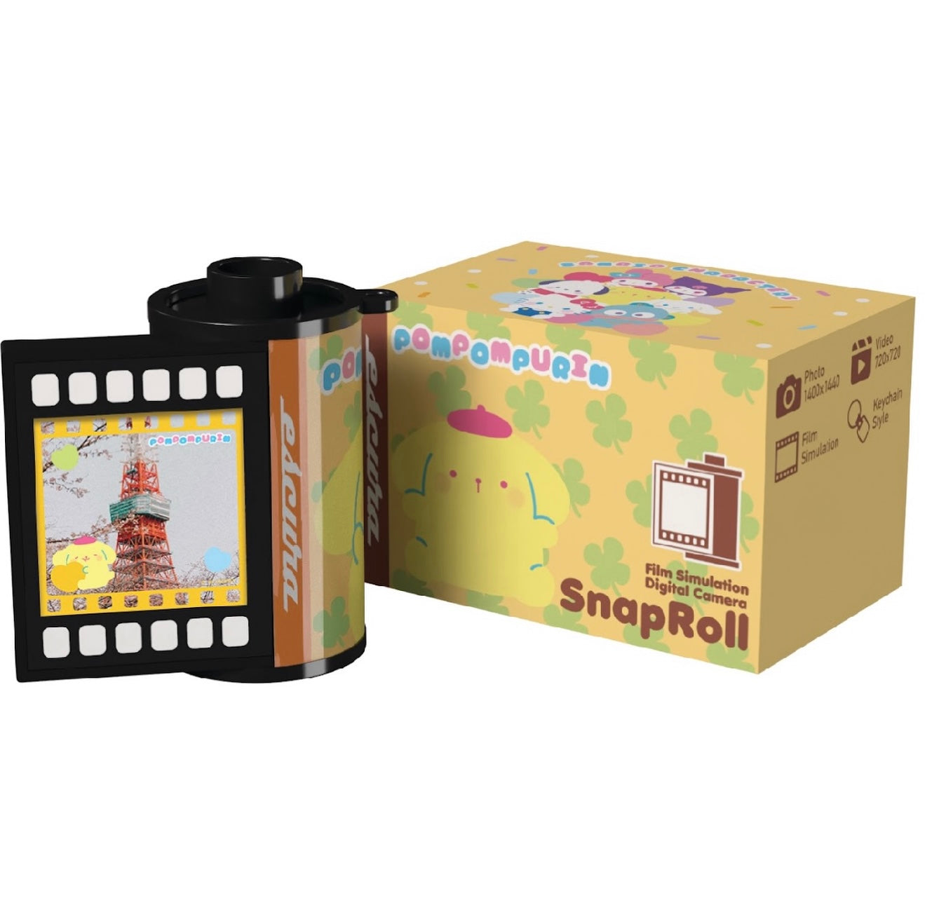 Esucura Snaproll x Sanrio 盲盒