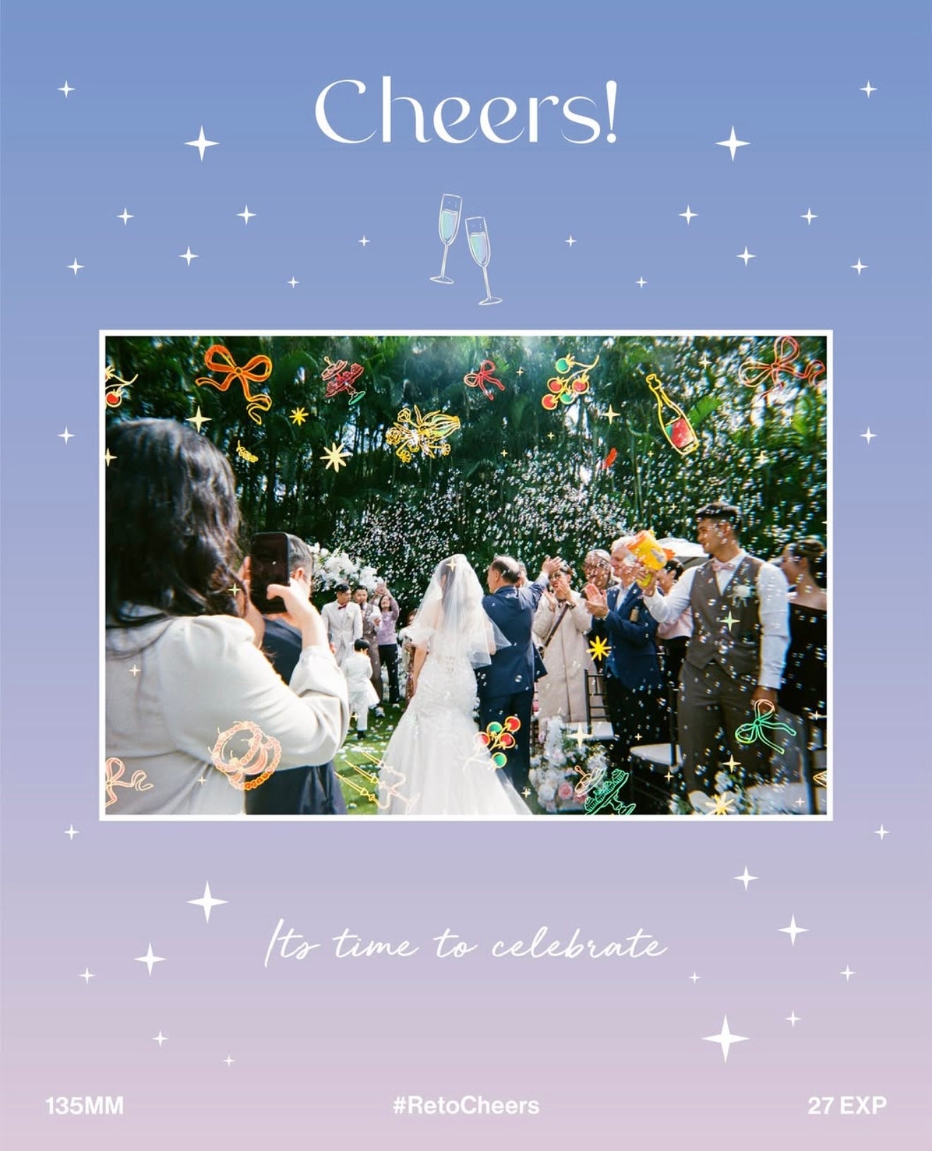 Reto cheers！！