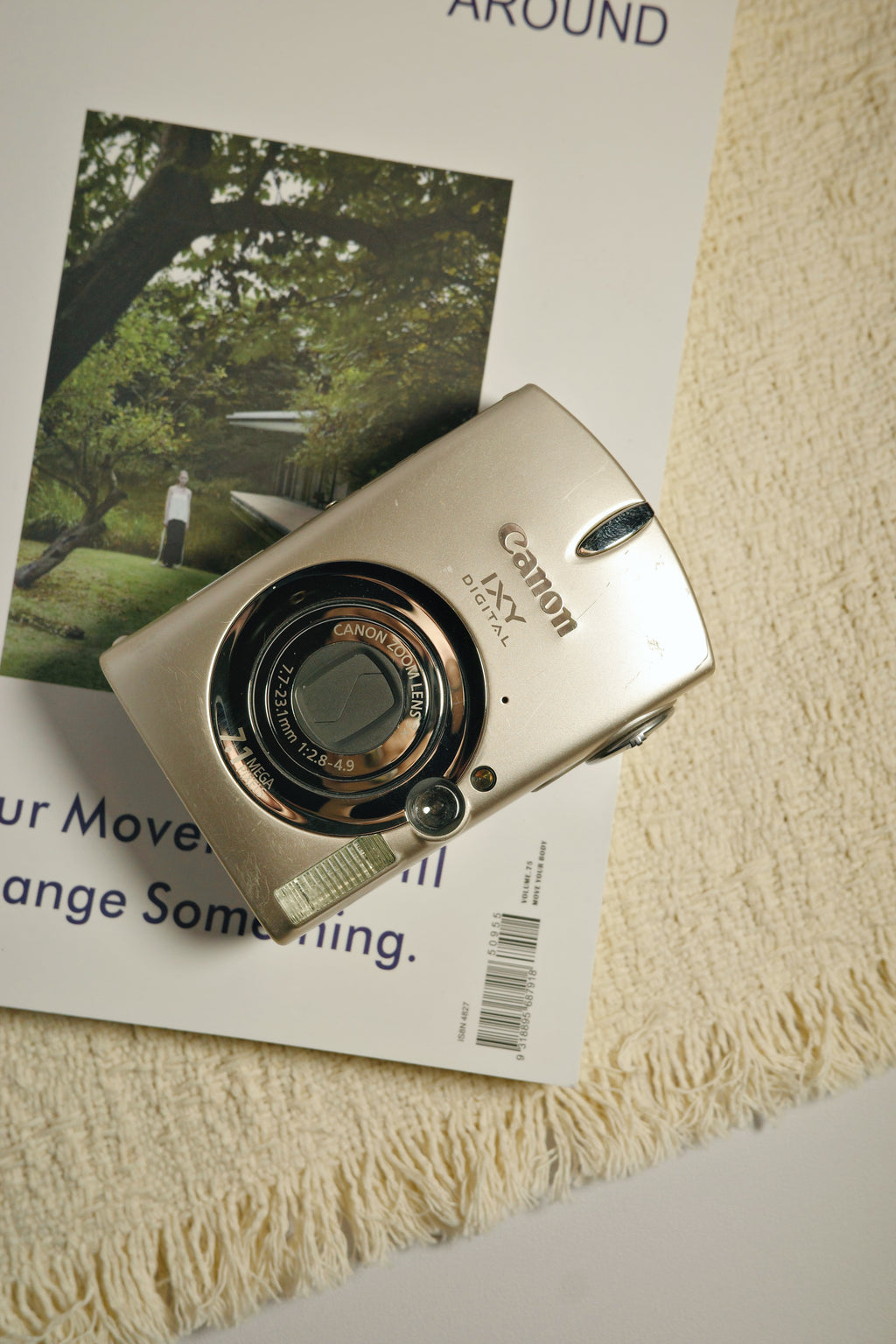 Canon ixus750（gold）