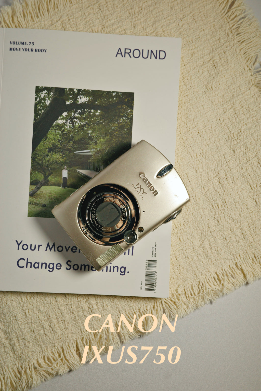 Canon ixus750（gold）