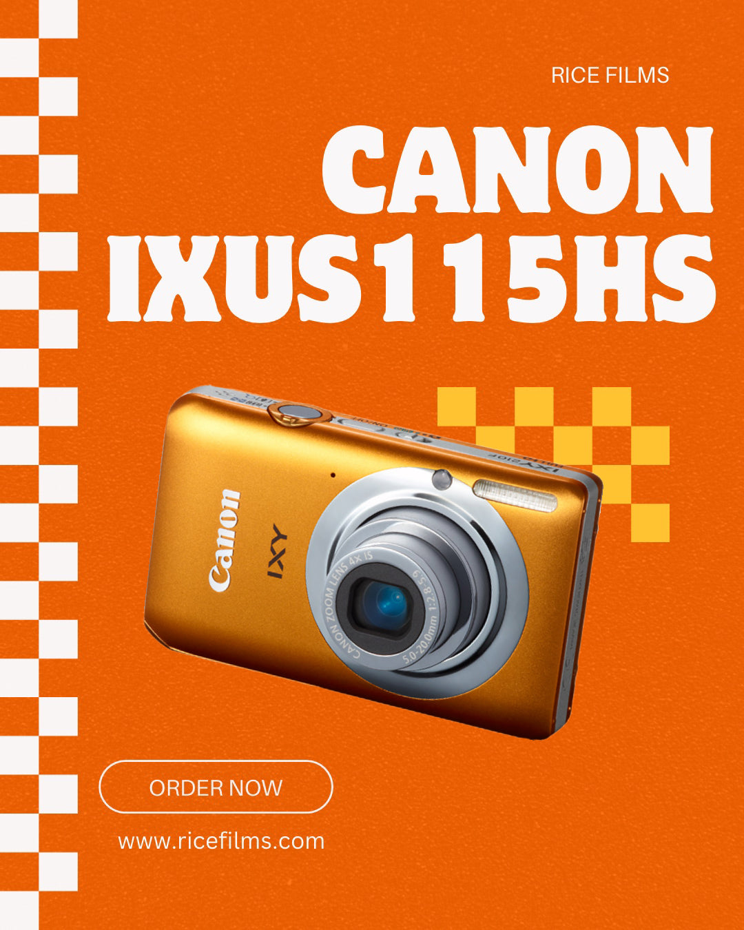 Canon ixus115hs with box