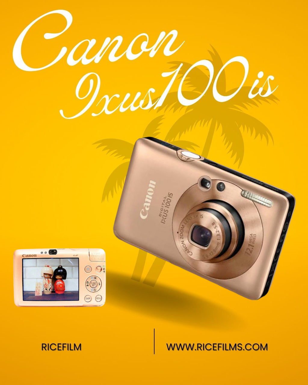 Canon ixus100 is