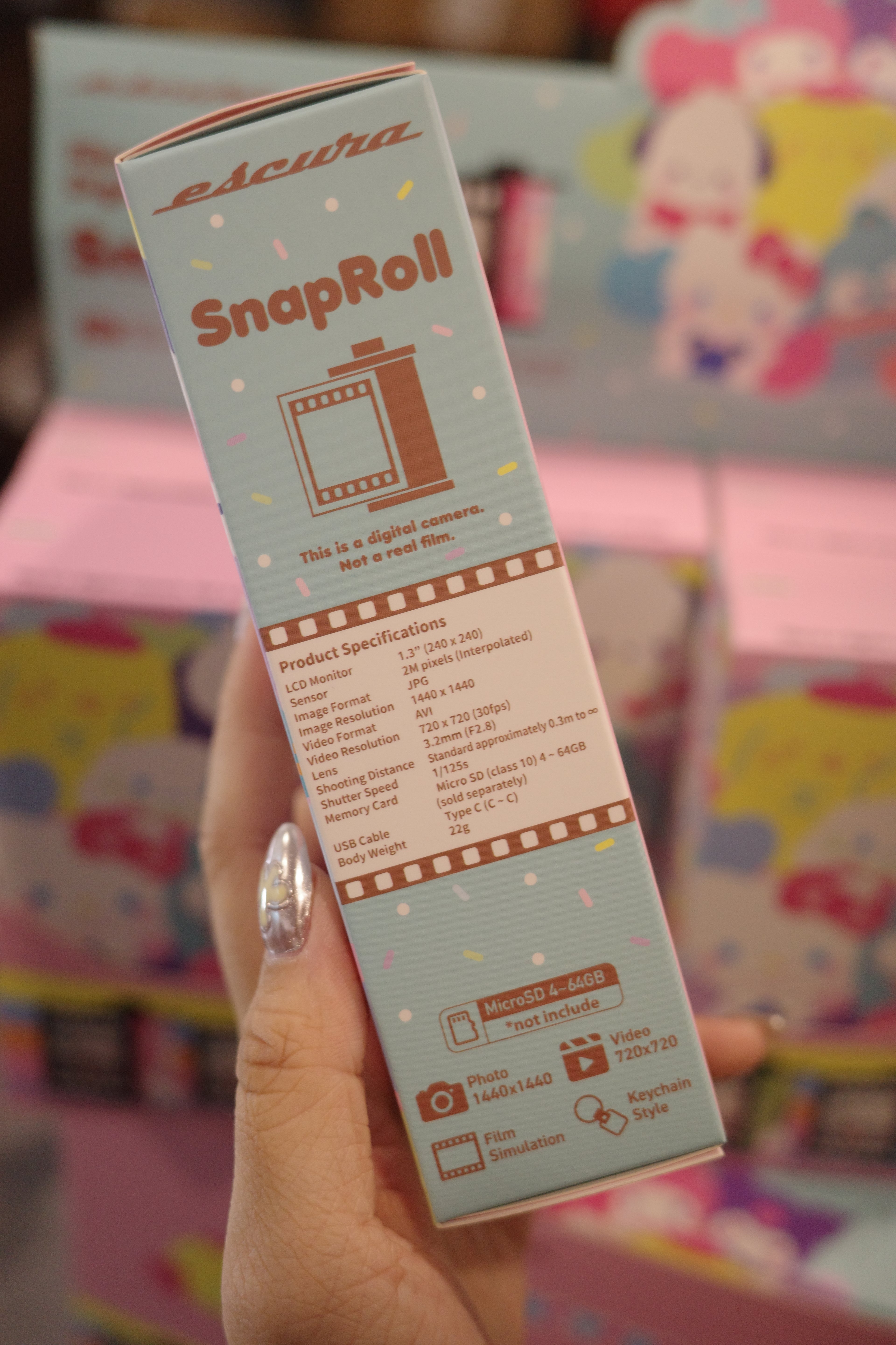 Esucura Snaproll x Sanrio 盲盒