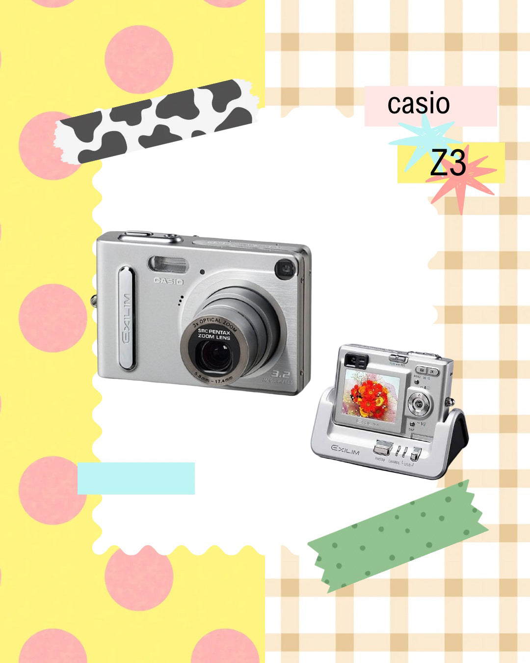 Casio z3 復古氛圍感 預售717到