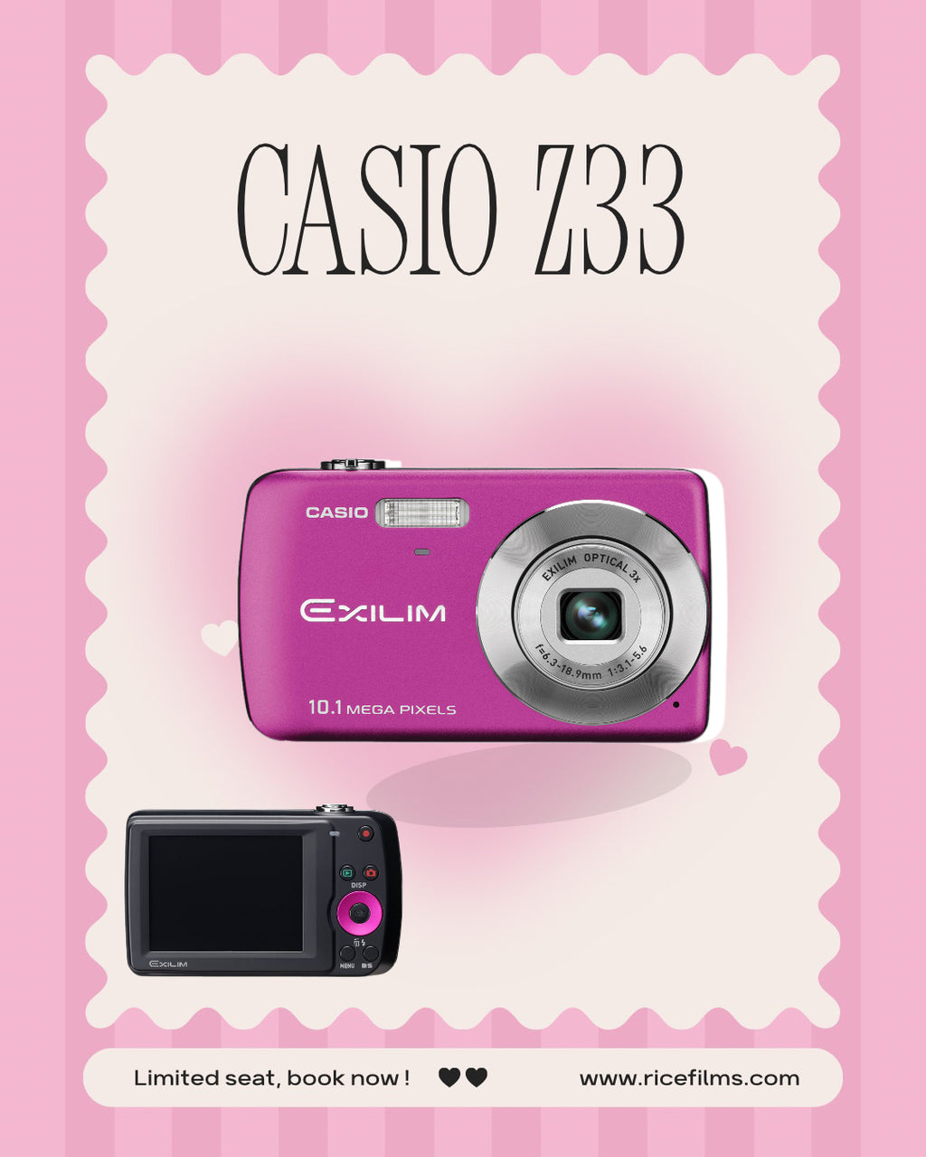 Casio z33 預售717到