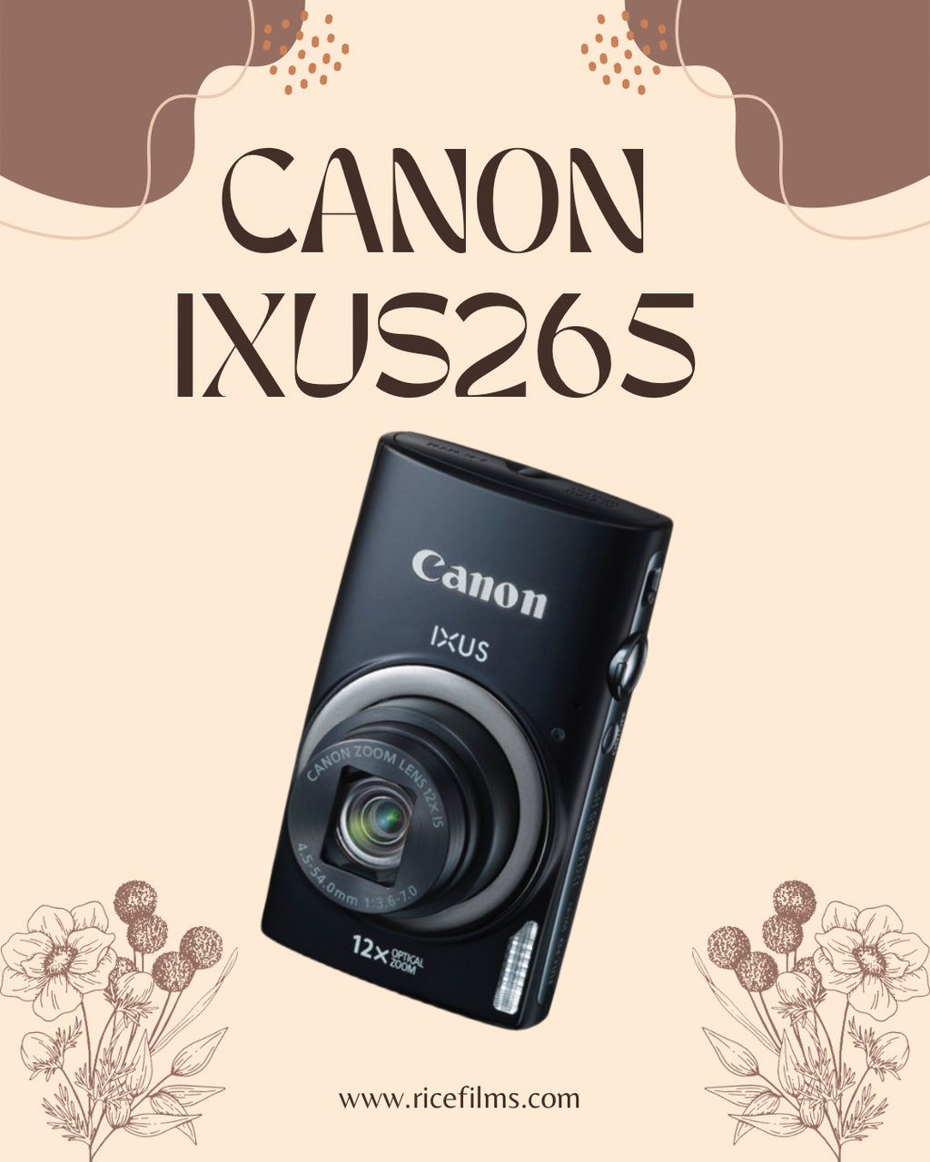 Canon ixus265hs