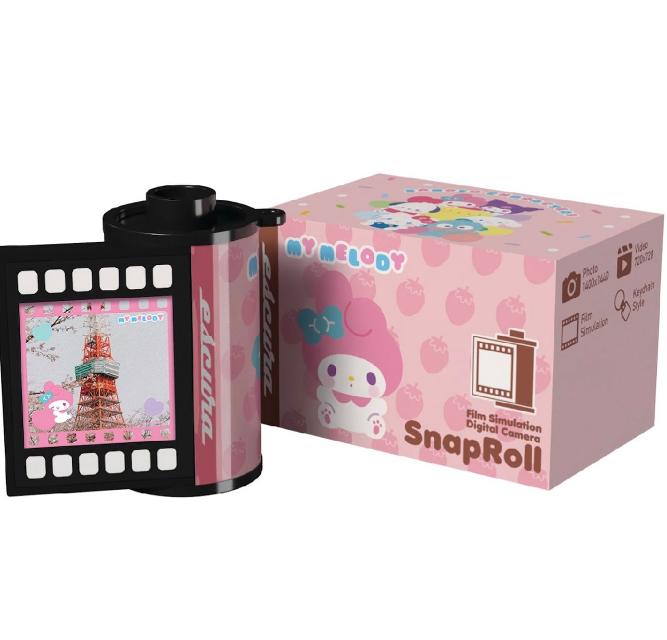Esucura Snaproll x Sanrio 盲盒